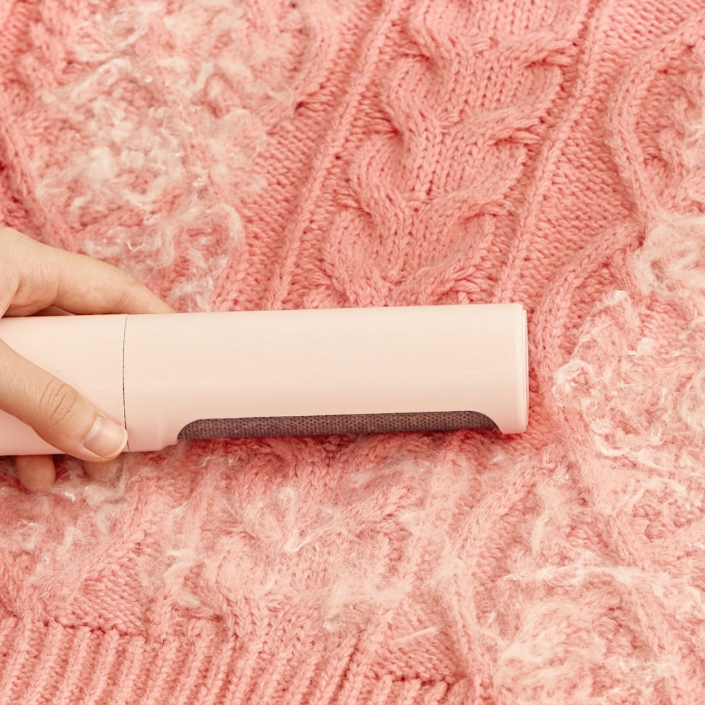 Reusable Pet Hair Remover Roller – Self-Cleaning Lint Brush for Couch & Clothes