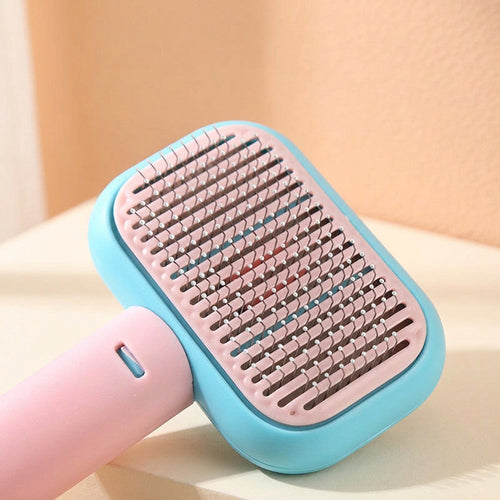 Dog & Cat Grooming Brush – Detangling Massage Comb for Pets