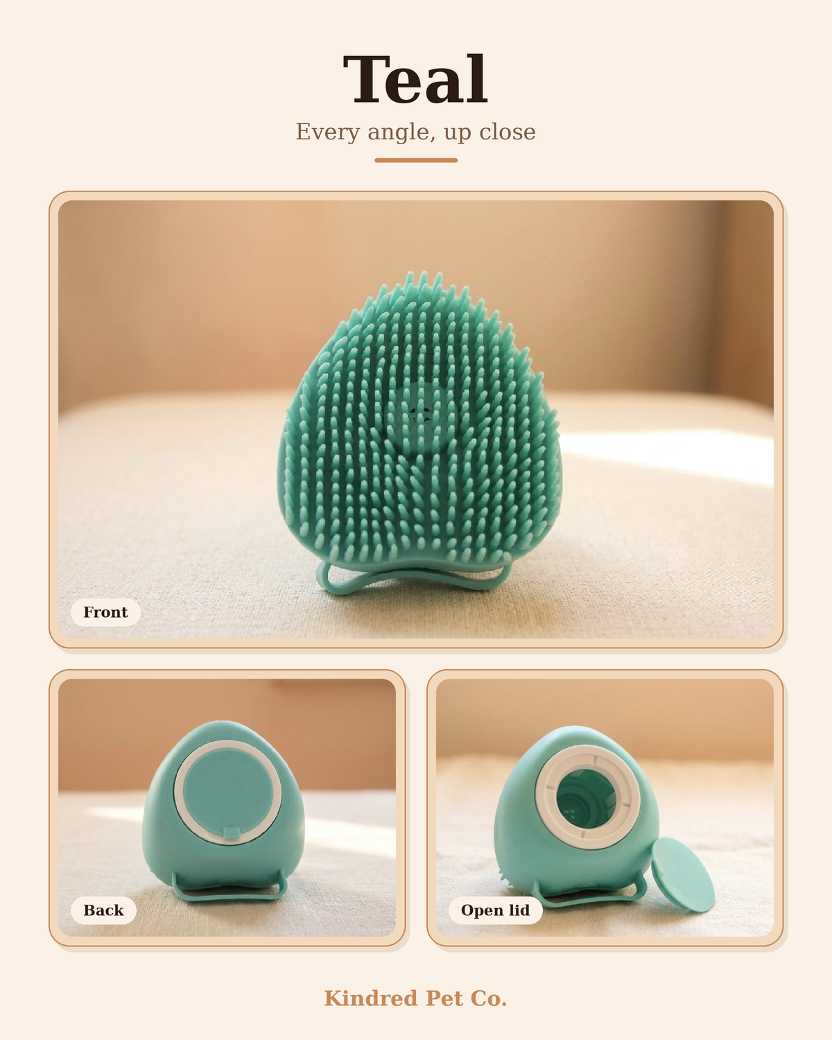BrushPro Bath Brush The Ultimate Convenience for Pet Bath Time